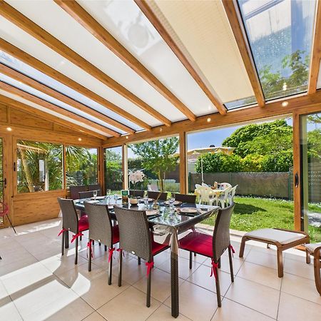 Maison Pour 8 - 5Min De La Plage - Jardin & Veranda ロンジュヴィル・シュル・メール エクステリア 写真